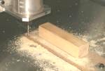 Cut from wood block
