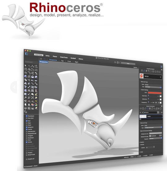Designed in Rhino-3D